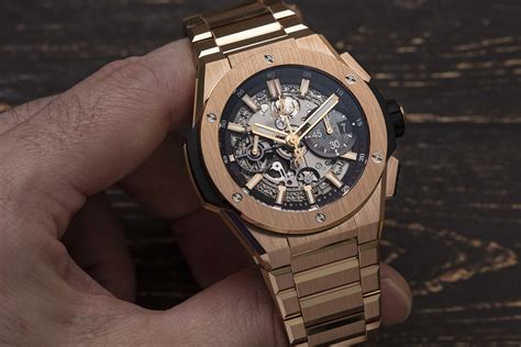 hublot gold king power watch|Hublot king gold big bang.